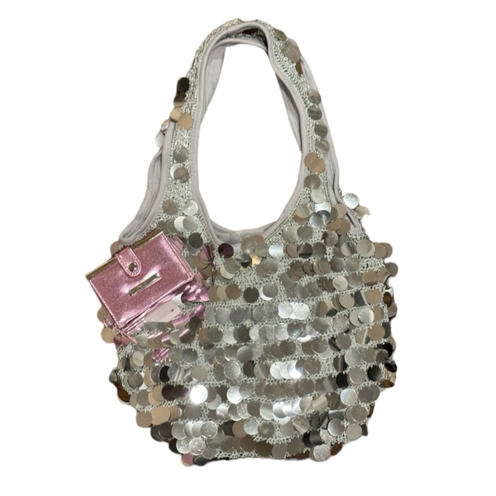 BEAUTIFUL LITTLE RETRO Sequin HOBO BAG.